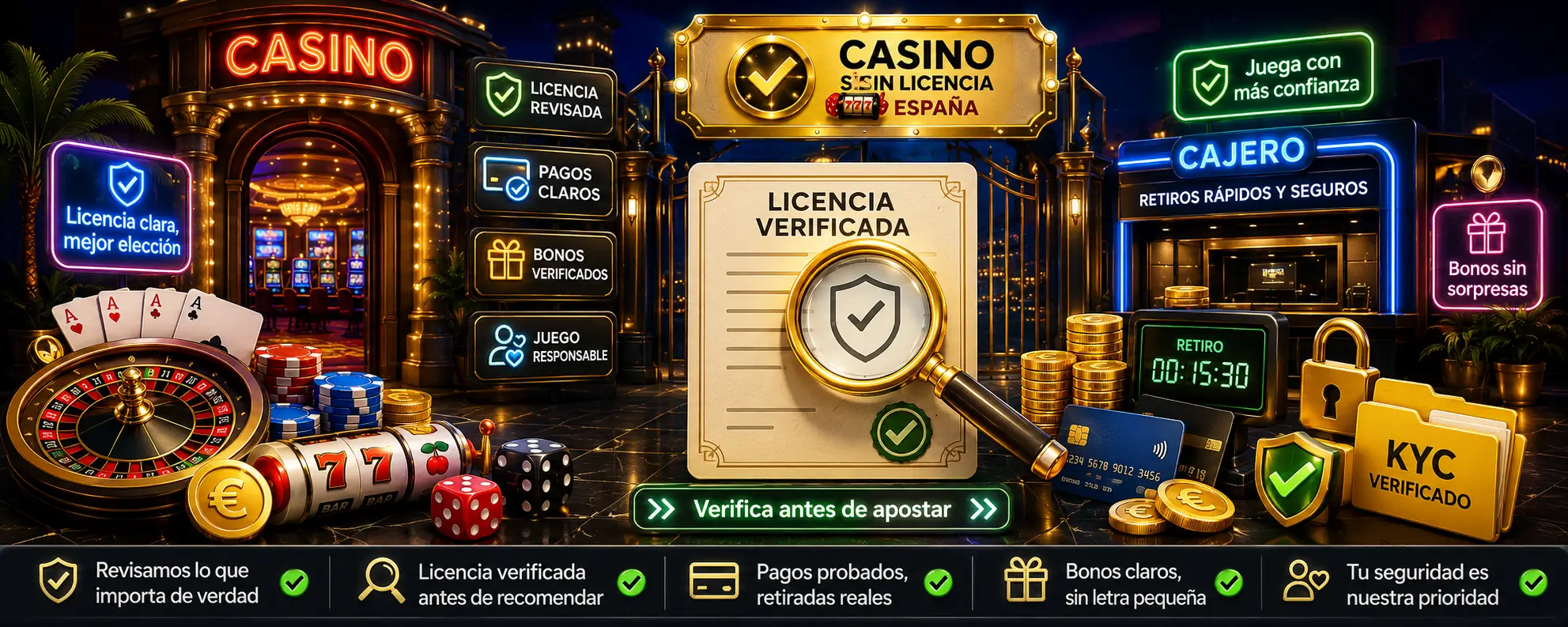 La licencia no es solo un logo en el pie de página